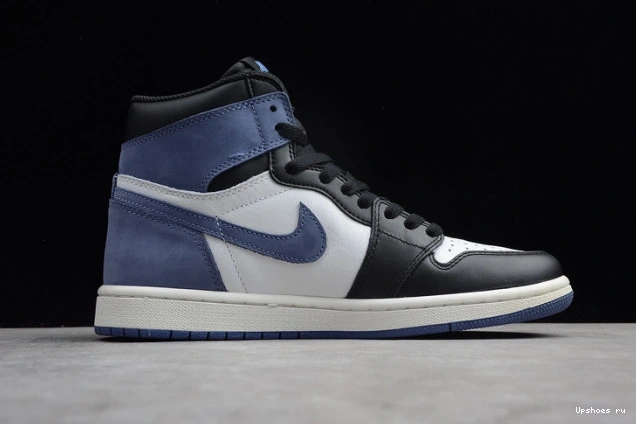 RETRO “BLUE 555088-115 HIGH JORDAN 1 AIR MOON” OG 0809